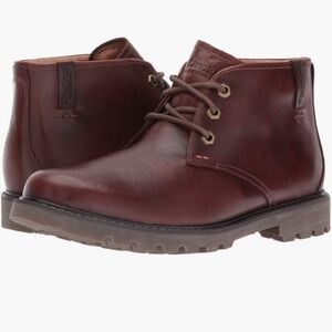 Dunham Men's Royalton Chukka Waterproof Boot BROWN LEATHER Size 13